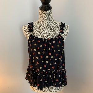 Madewell Flower Patterned Tank Top